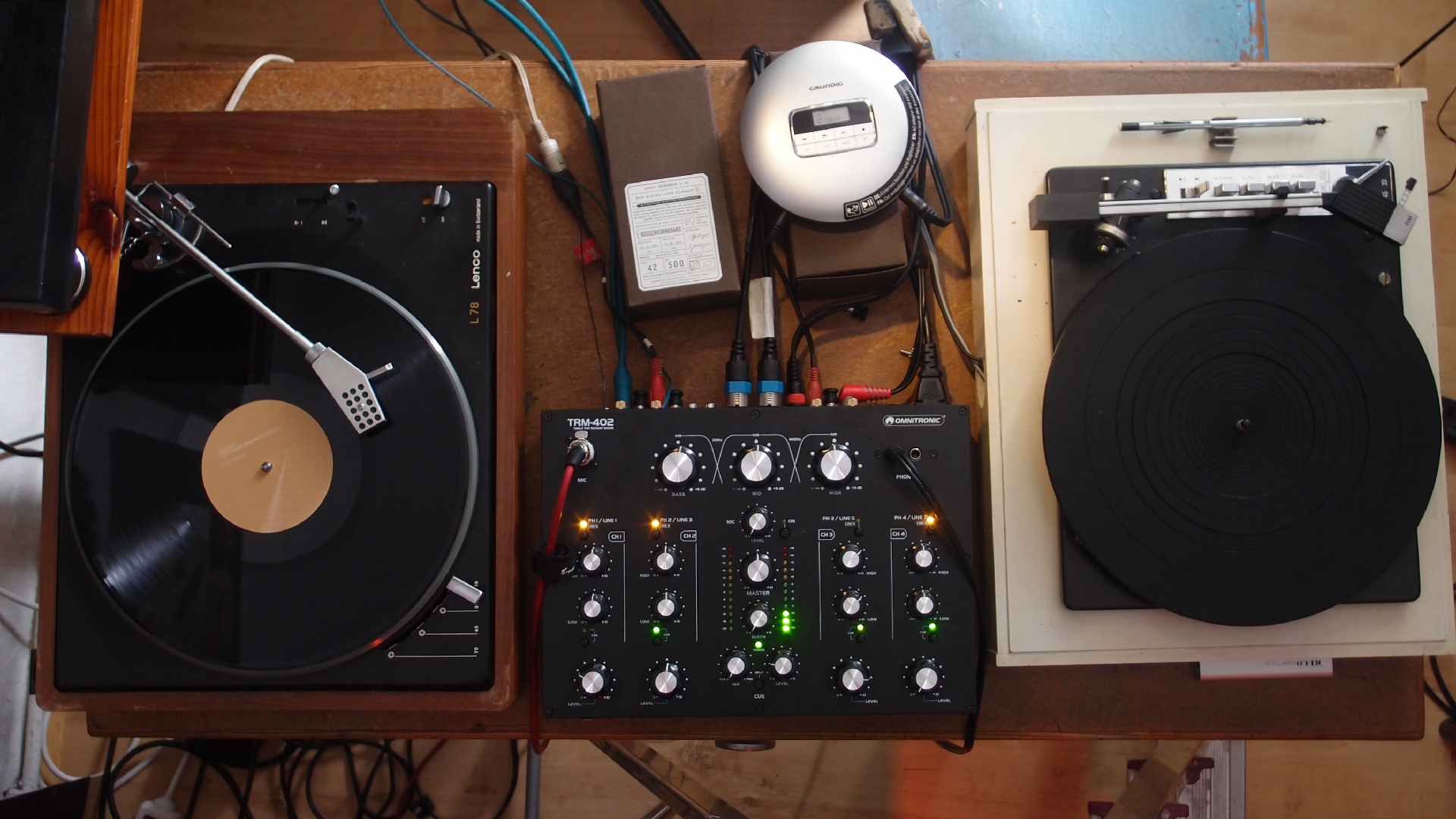 rauschpartikel DJ Set-Up